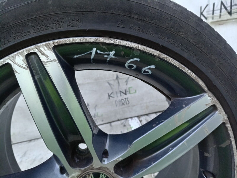 BMW F20 17" ALLOY WHEEL RIM 7.5J ET43 & TYRE 225/45/18 6850151