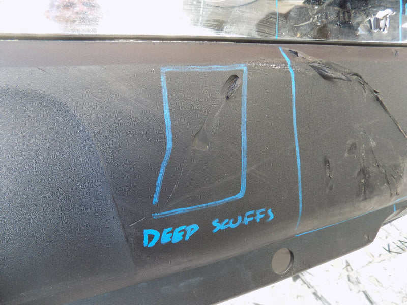 PEUGEOT 3008 II GT LINE 2017 BLACK REAR BUMPER GENUINE  9811865077