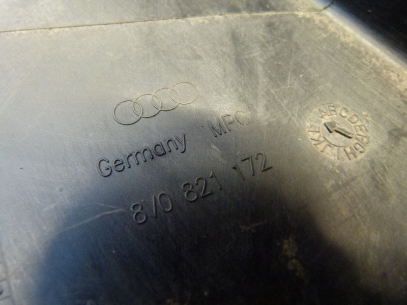 AUDI A3 8V 2012-2016 FRONT RIGHT WHEEL ARCH MUDGUARD COVER 8V0821172