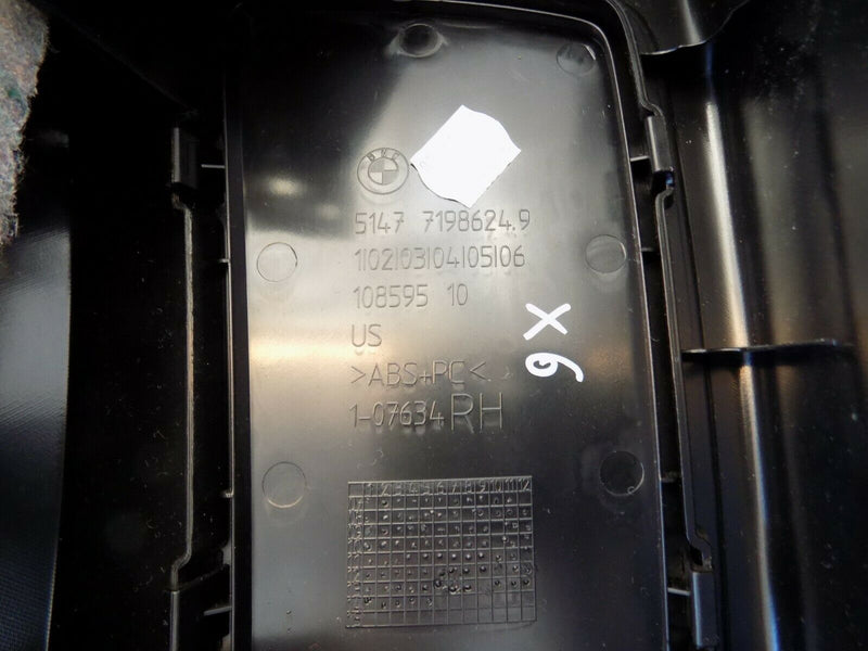 BMW X6 E71 E72 2008-2014 TAILGATE BOOT LID PANEL COVER 7198624 7175859