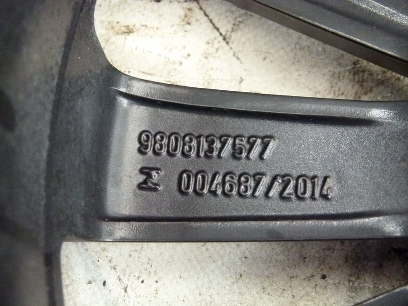 PEUGEOT 208 WHEEL ALLOY RIM 6JX16CH4-23 9808137577 16" GENUINE