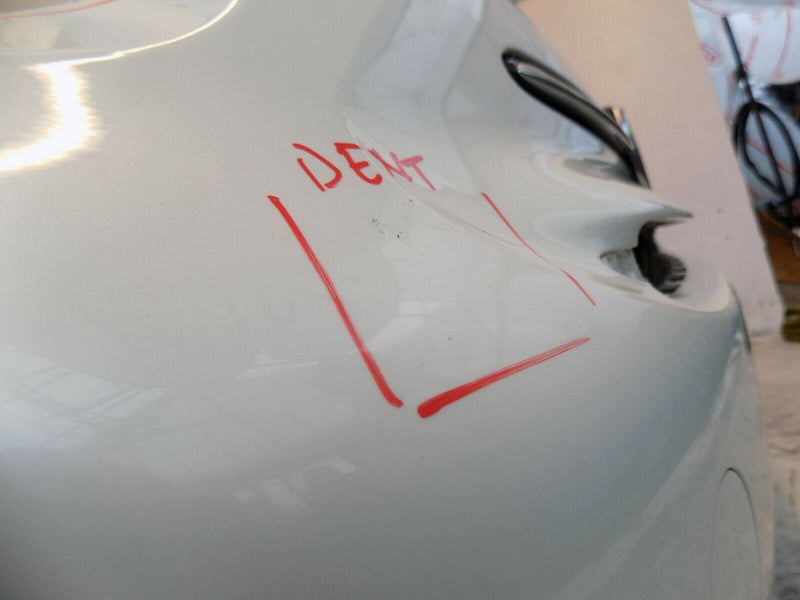 FIAT 500 POP 2015-ON FACELIFT FRONT BUMPER IN WHITE GENUINE 735619476
