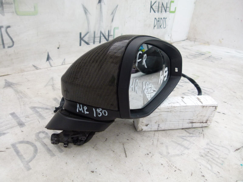 AUDI A4 S4 8W B9 RIGHT WING MIRROR AND WIRING LOOM GENUINE VH350715