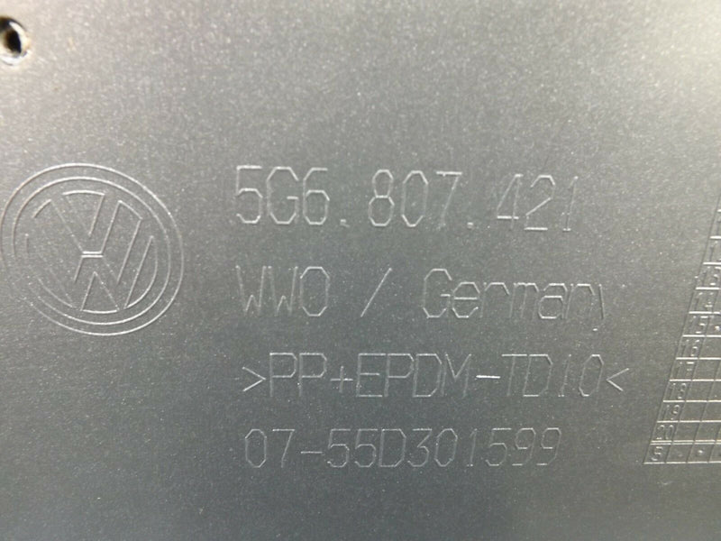 Volkswagen VW Golf MK7 2013-ON 5G6 807 421 Rear Bumper Genuine Silver PDC (9381)