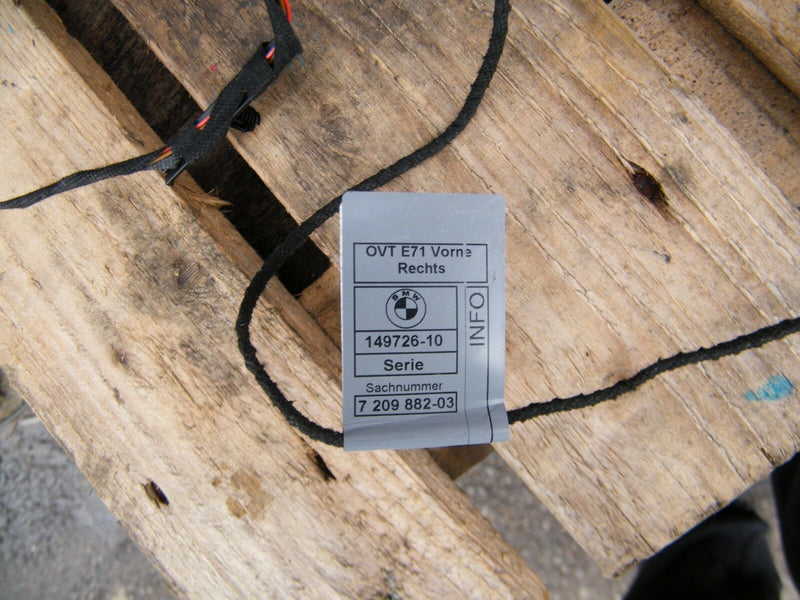 BMW X6 E71 2008-2014 Front Right Door Wiring Loom 9242070 01