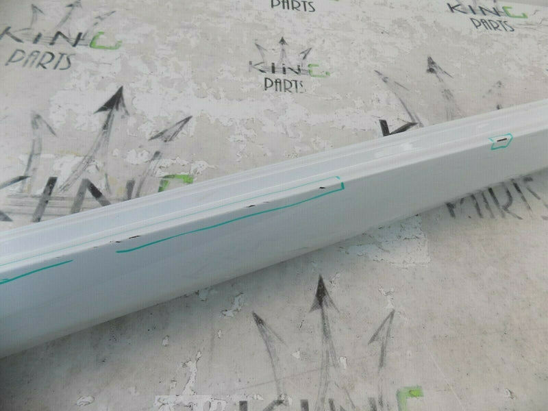 AUDI A6 C8 4K 2018-ON S-LINE LEFT SIDE SKIRT SILL COVER WHITE 4K0853855A