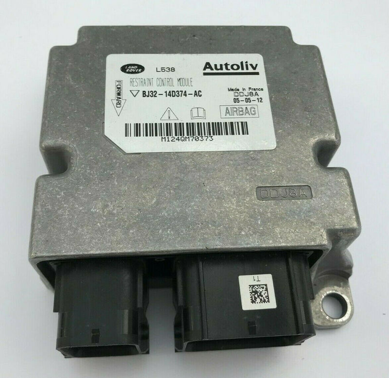 RANGE ROVER EVOQUE 2011-15 AIR BAG ACTUATOR CONTROL UNIT MODULE  BJ32-14D374-AC