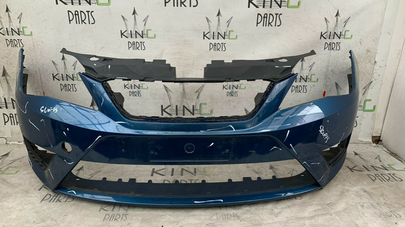 SEAT IBIZA 2008-2012 FRONT BUMPER GENUINE BLUE  6J0807231