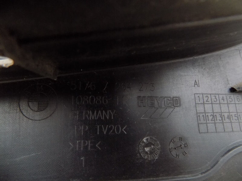 BMW F30 F31 2012-2015 FRONT LEFT SIDE WING COVER TRIM GENUINE 7264273 #