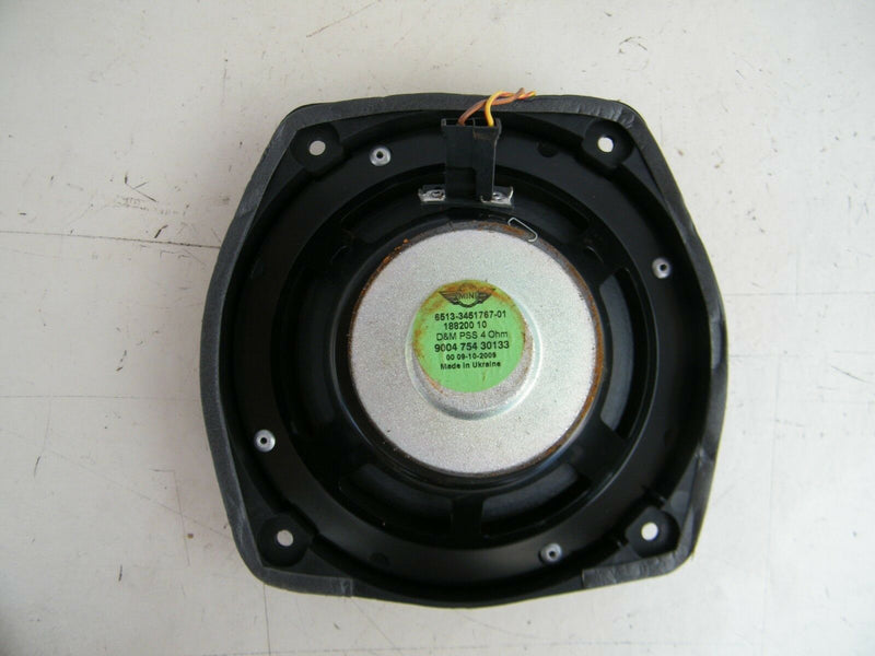 MINI COOPER R57 2009-2015 CABRIO PAIR OF SPEAKERS REAR 6513 3451767-01