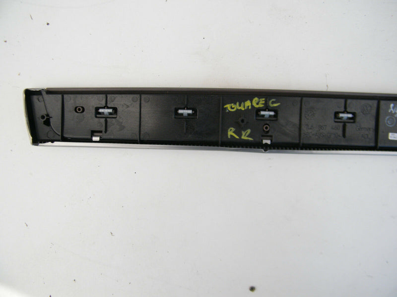 VW TOUAREG MK1 7L 02-06 REAR DOOR MOULDING TRIM PANEL HANDLE SPEAKER RIGHT SIDE