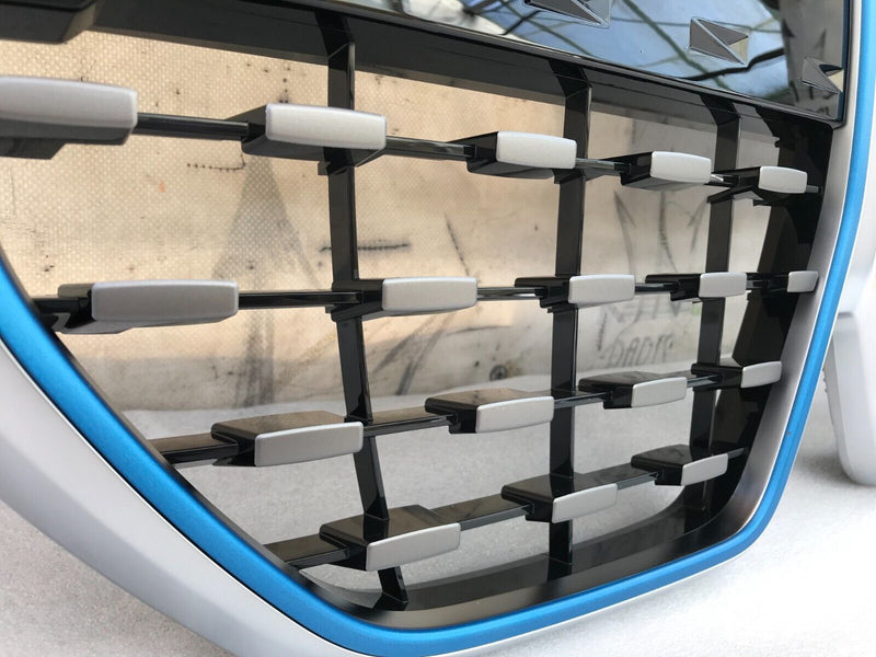 BMW i4 G26 2022-2024 FRONT BUMPER RADIATOR GRILL GRILLE 8738565 (iCAM HOLE)