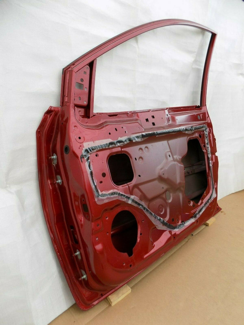 NISSAN PULSAR C13 2014-ON FRONT RIGHT DOOR PANEL BARE IN RED