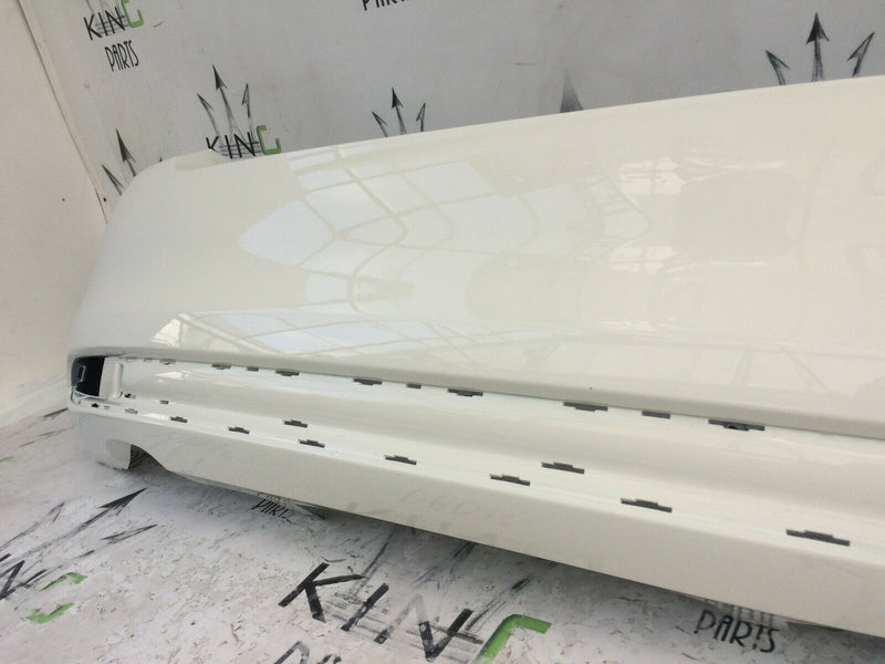 FIAT 500 2015-ON FACELIFT REAR BUMPER WHITE *NO PDC* GENUINE 735619778