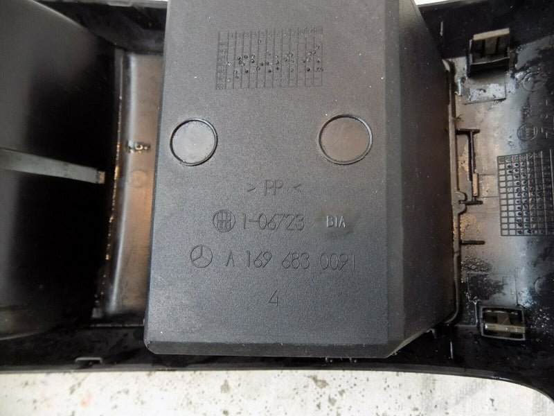 MERCEDES A CLASS W169 CENTER CONSOLE REAR STORAGE PANEL A1696830091