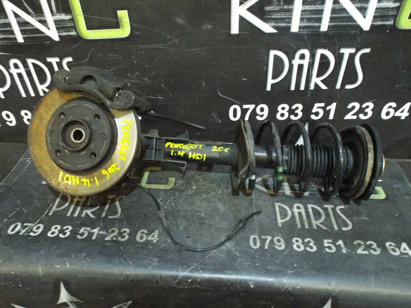 PEUGEOT 206 1.4 HDI 98-09 COMPLETE N/S/F LEFT PASSENGER SIDE SUSPENSION LEG