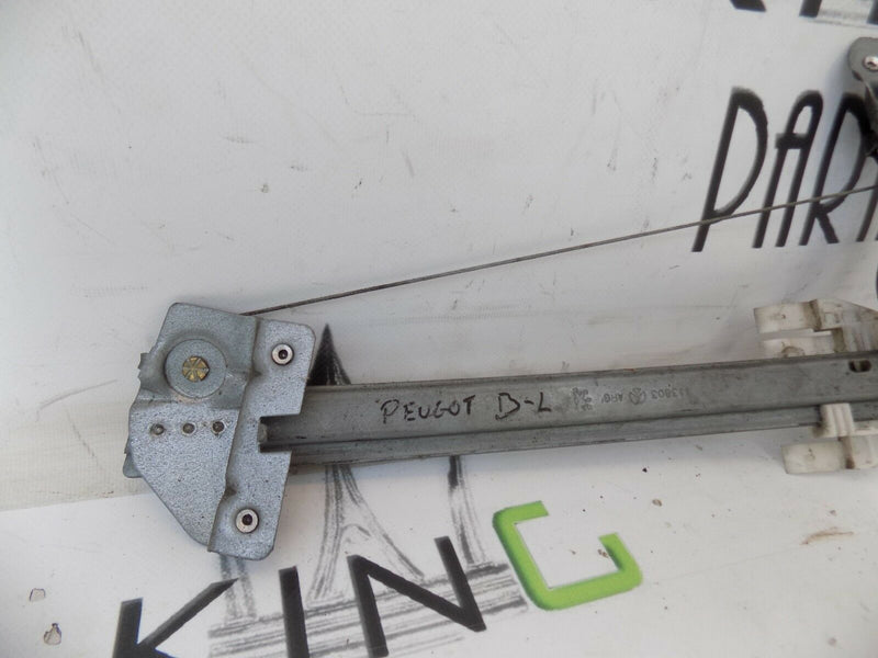PEUGEOT 206 1998-2008 REAR LEFT DOOR WINDOW REGULATOR MANUAL 9623109780