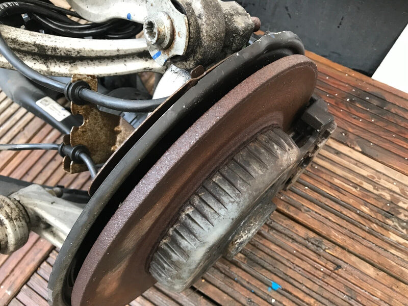 MERCEDES W205 LEFT SIDE REAR LEG 5x WISHBONE, DRIVESHAFT HUB, CALIPER GAS STRUT