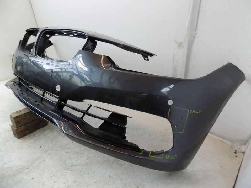 BMW 3 SERIES F30 F31 LCI 2016 2017 FACELIFT GREY FRONT BUMPER 7386283
