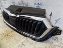SKODA OCTAVIA 4 MK4 2020-ON FRONT BUMPER GRILL WITH RADAR COBVR FLAP OEM