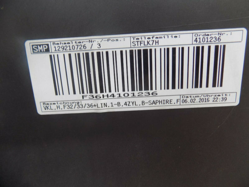 GENUINE BMW 3 SERIES 2013-2015  SPORT LINE REAR BUMPER P/N: 51127285544