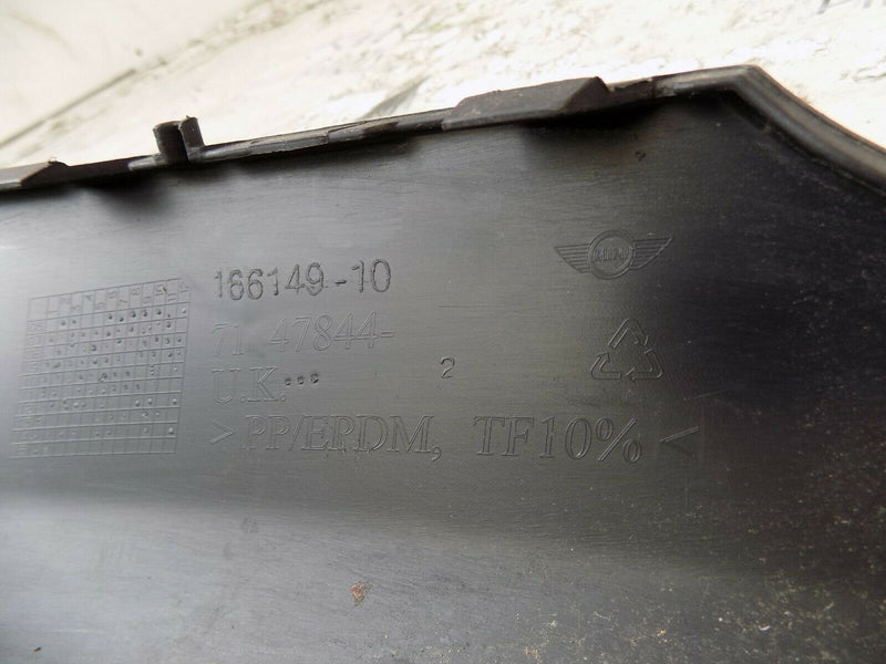 MINI COOPER ONE R56 2008-12 FACELIFT FRONT BUMPER BOTTOM DIFFUSER 7147844