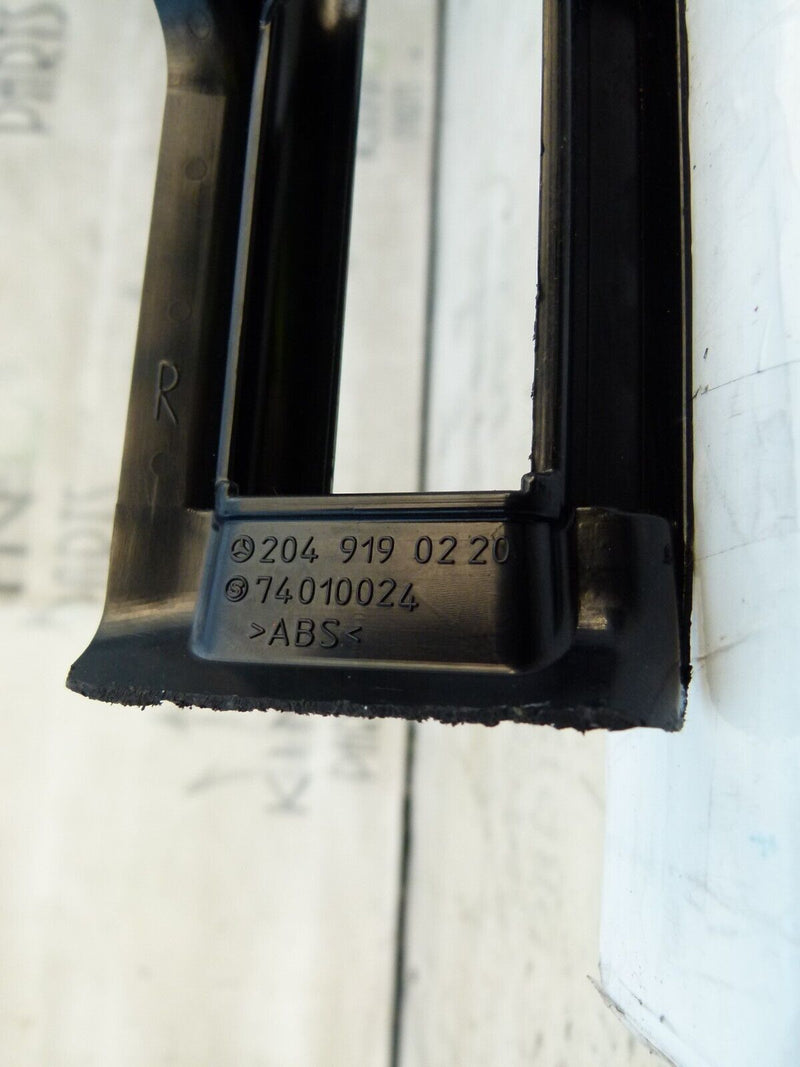 MERCEDES C W204 2007-2011 FRONT RIGHT SEAT RAIL COVER GENUINE A2049190220