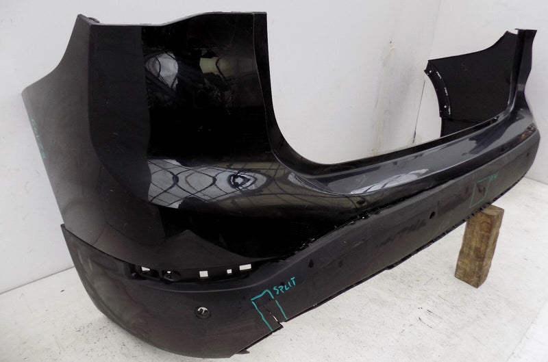 BMW X1 F48 2016 2017 BLACK REAR BUMPER GENUINE GENUINE PDC HOLES