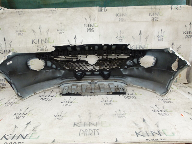 VAUXHALL ADAM 2012-2019 WHITE FRONT BUMPER GENUINE 13355289
