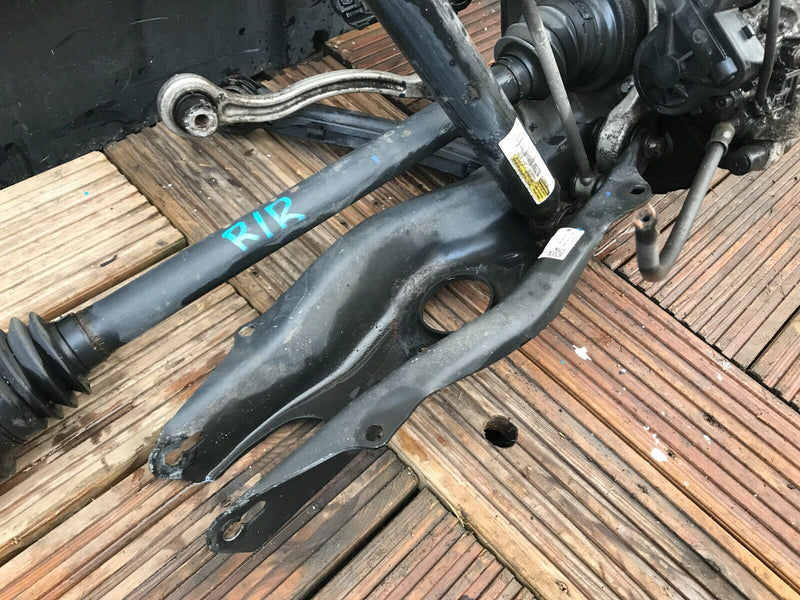 MERCEDES W205 RIGHT SIDE REAR LEG 5x WISHBONE, DRIVESHAFT HUB, CALIPER GAS STRUT