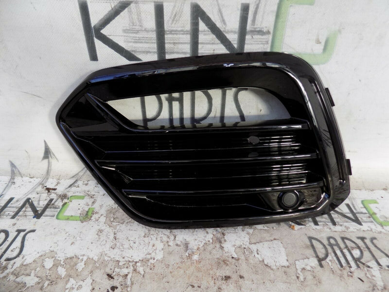 SEAT ATECA 2020-UP RHD FCL FRONT BUMPER LEFT SIDE GRILLE GLOSS BLACK PDC SENSOR