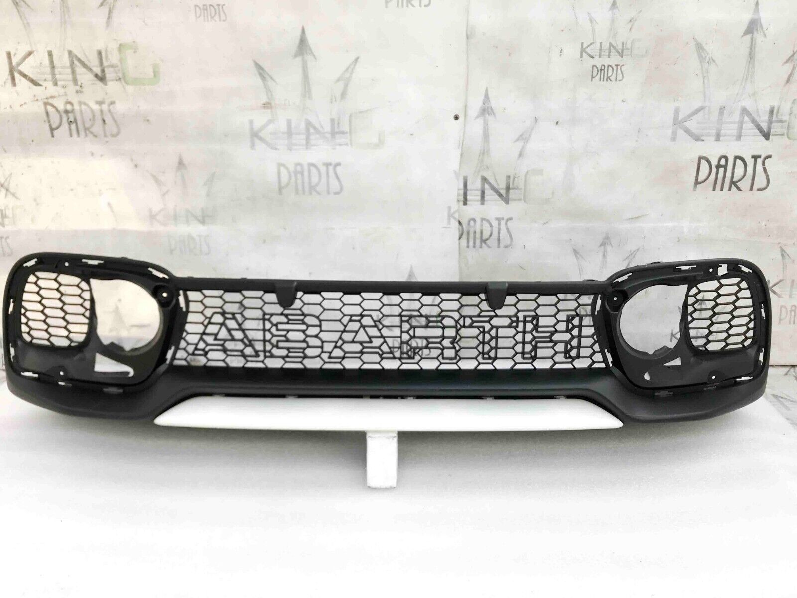 FIAT 500 ABARTH 595 LCI 2016-23 FRONT BUMPER LOWER GRILL & TRIM PRIMED