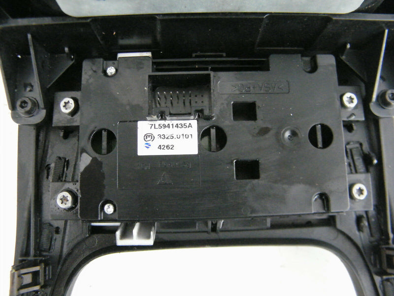 VW TOUAREG (7L) 02-06 CENTRE CONSOLE DASH TRIM PANEL FRAME & DIFFERENTIAL SWITCH