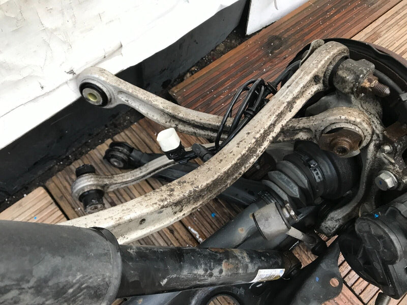 MERCEDES W205 RIGHT SIDE REAR LEG 5x WISHBONE, DRIVESHAFT HUB, CALIPER GAS STRUT