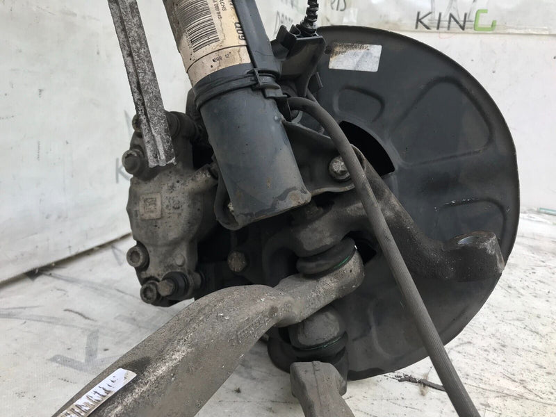 MERCEDES W212 LEFT SIDE COMPLETE FRONT LEG, 2x WISHBONE,HUB, CALIPER, GAS STRUT