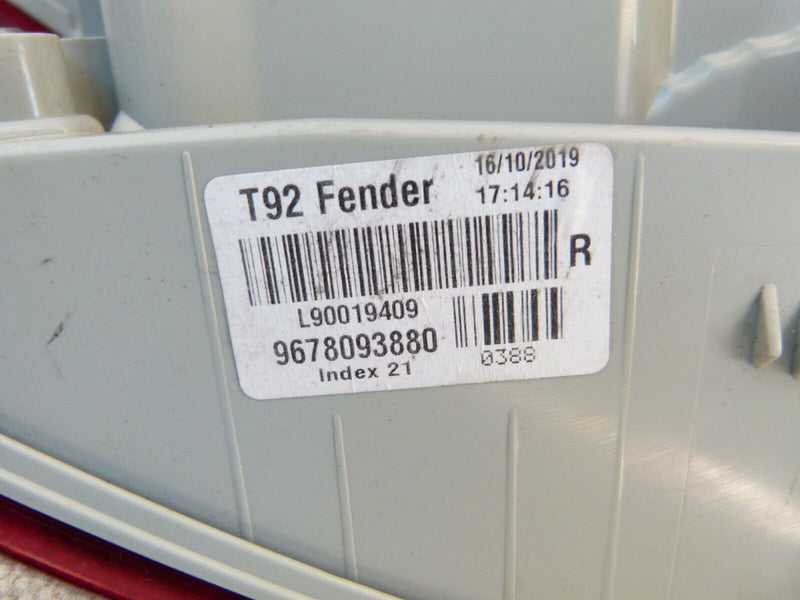 PEUGEOT 308 SW ESTATE RIGHT SIDE TAILGATE REAR LIGHT LED LAMP 9678093880