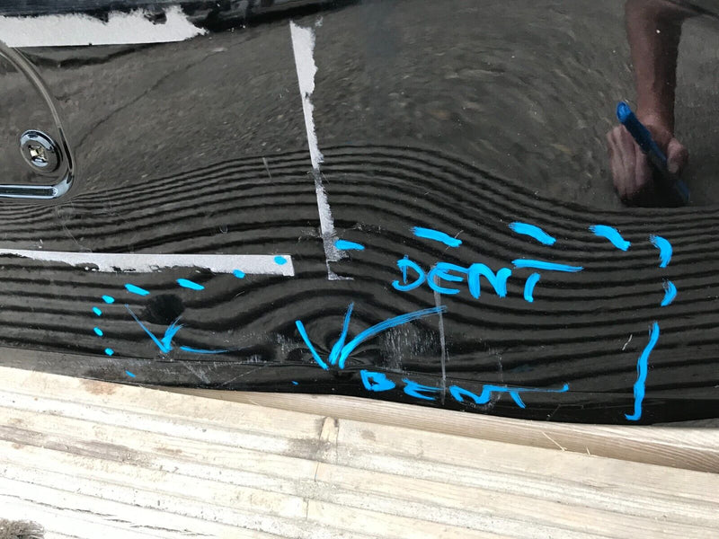 AUDI Q2 2013-2019 GENUINE BOOTLID TAILGATE PANEL in BLACK & WINDOW GLASS