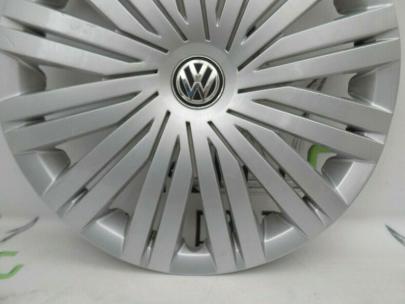 VOLKSWAGEN POLO 2009-2018 GENUINE CAPS 2x WHEEL TRIMS 15' CAP COVERS 6R0601147A