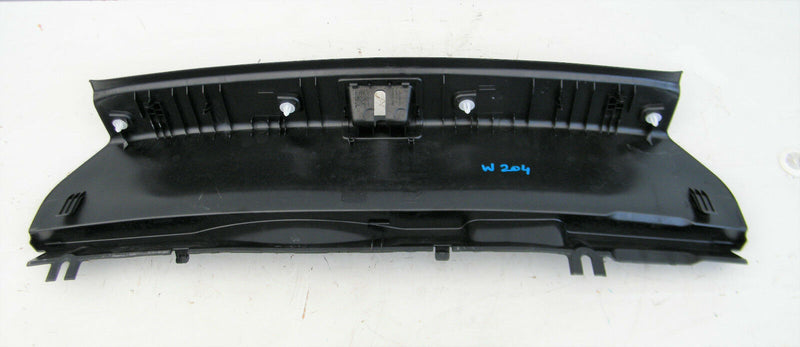 MERCEDES C-CLASS W204 2007-2014 BOOTLID TRIM COVER PANEL LOCK LOADING SILL COVER