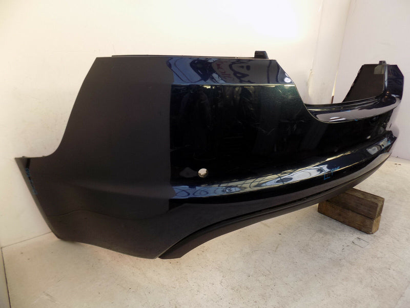 JAGUAR XF 2008 2009 2010 2011 2012 D.BLUE REAR BUMPER GENUINE PDC HOLES