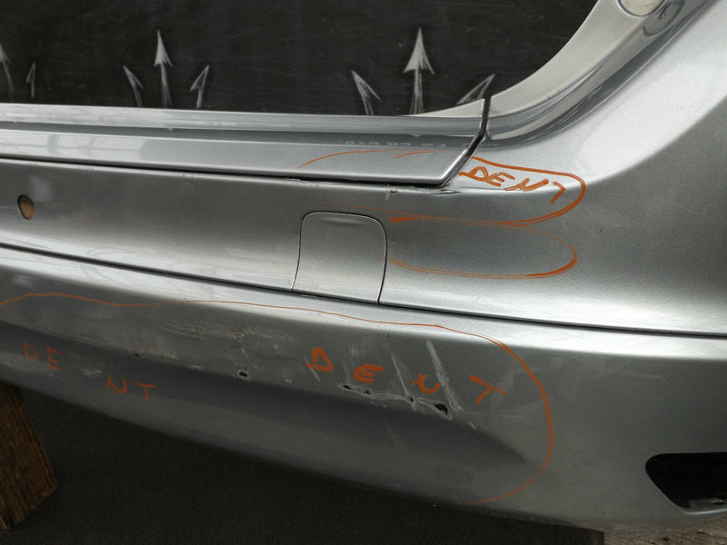 Volvo XC60 2013-2016 Facelift Rear Bumper Genuine Silver PDC Holes (A6289)