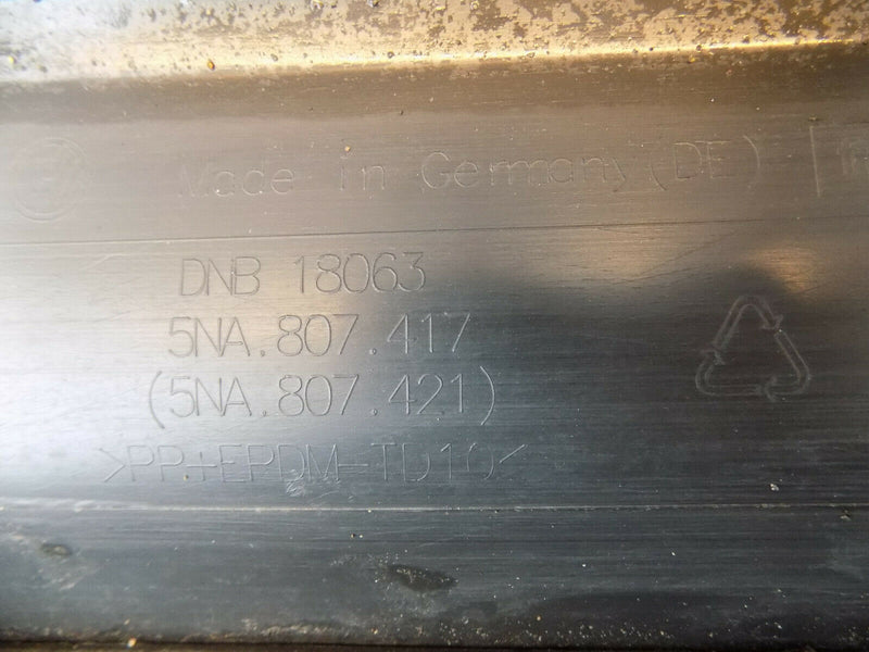 VW TIGUAN II MK2 5N 2016 2017 GREY REAR BUMPER GENUINE 5NA807421