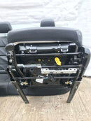 MERCEDES W212 SALOON 09-16  BLACK LEATHER COMPLETE SEATS SET FRONT AND REAR SEAT