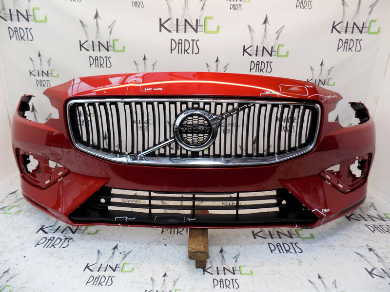 VOLVO V60 MK2 INSCRIPTION 2018 RED FRONT BUMPER GENUINE 31690589