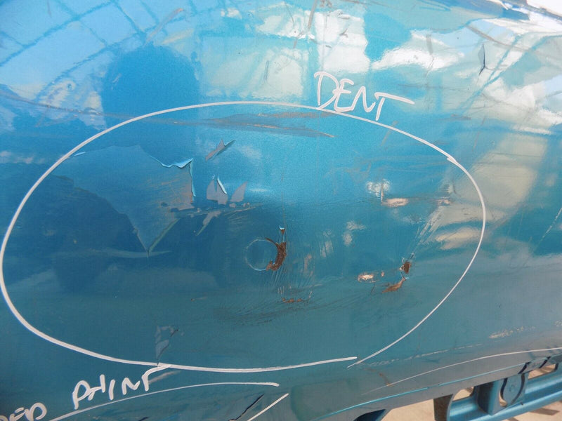 PEUGEOT 208 2012-2019 REAR BUMPER IN BLUE 9673271377 GENUINE