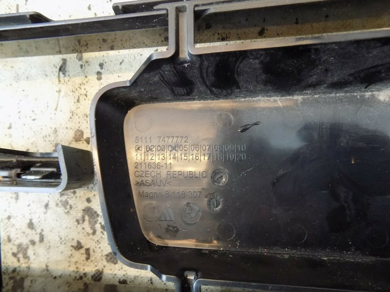 BMW 1 SERIES F40 SE 2019-ON FRONT BUMPER LOWER CENTER MOLDING 5111 7477772