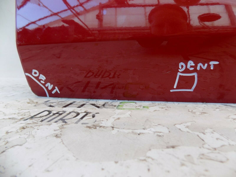 PEUGEOT 208 2012-2019 5DR REAR LEFT DOOR PANEL IN RED *DAMAGE*