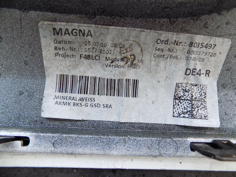 BMW X1 F48 LCI BASIC 2019-ON FACELIFT FRONT BUMPER GRILLE GENUINE 7954205