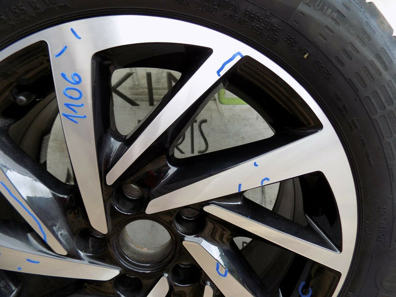 VW GOLF GTI MK7 16" ALLOY WHEEL AND TYRE 205/55 5G0601025DS 6.5J ET46