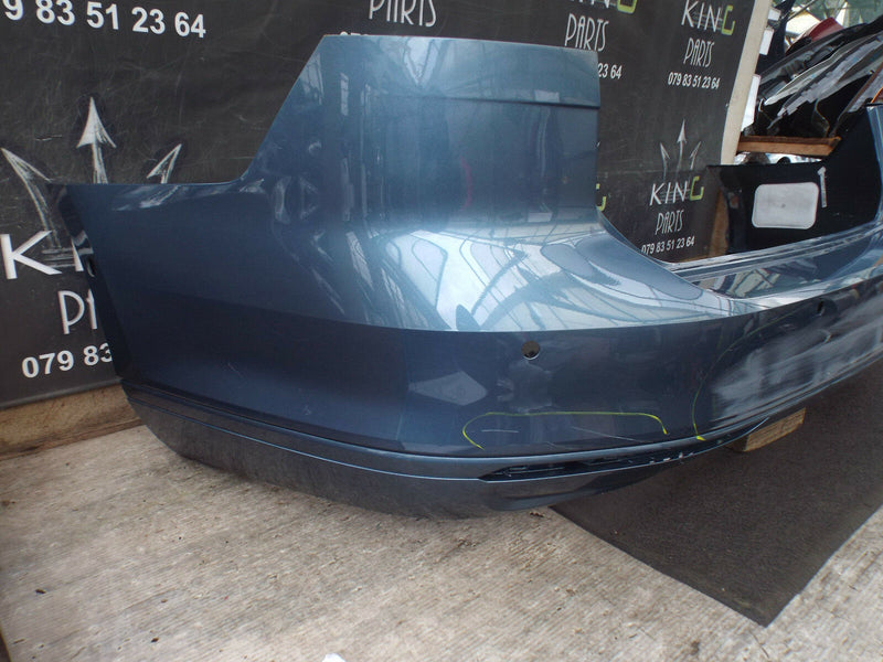 VW PASSAT B8 2014-ON ESTATE REAR BUMPER GENUINE BLUE (1567) 3G9 807 421